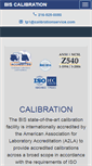 Mobile Screenshot of calibrationservice.com